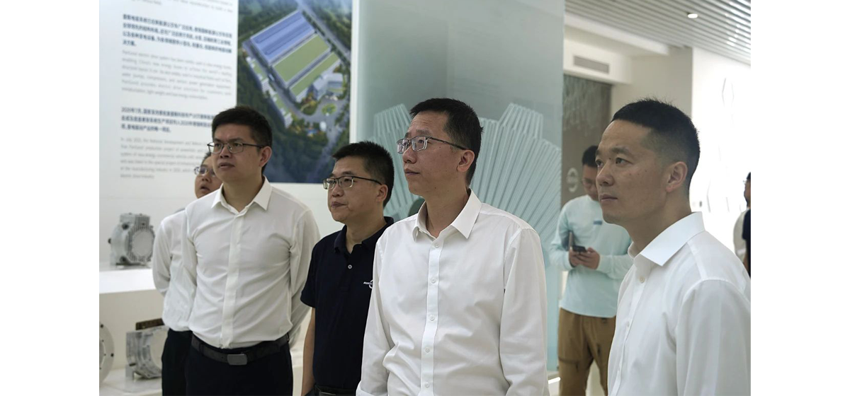 金华市委金华市委副书记、社会工作部部长、政法委书记陈孝等一行领导调研盘毂
