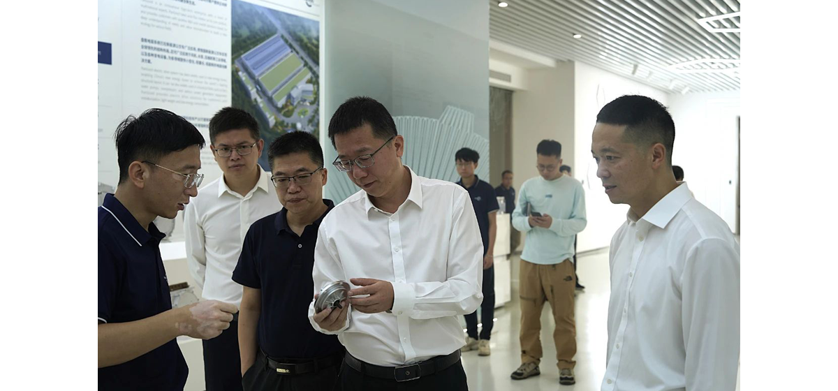 金华市委金华市委副书记、社会工作部部长、政法委书记陈孝等一行领导调研盘毂