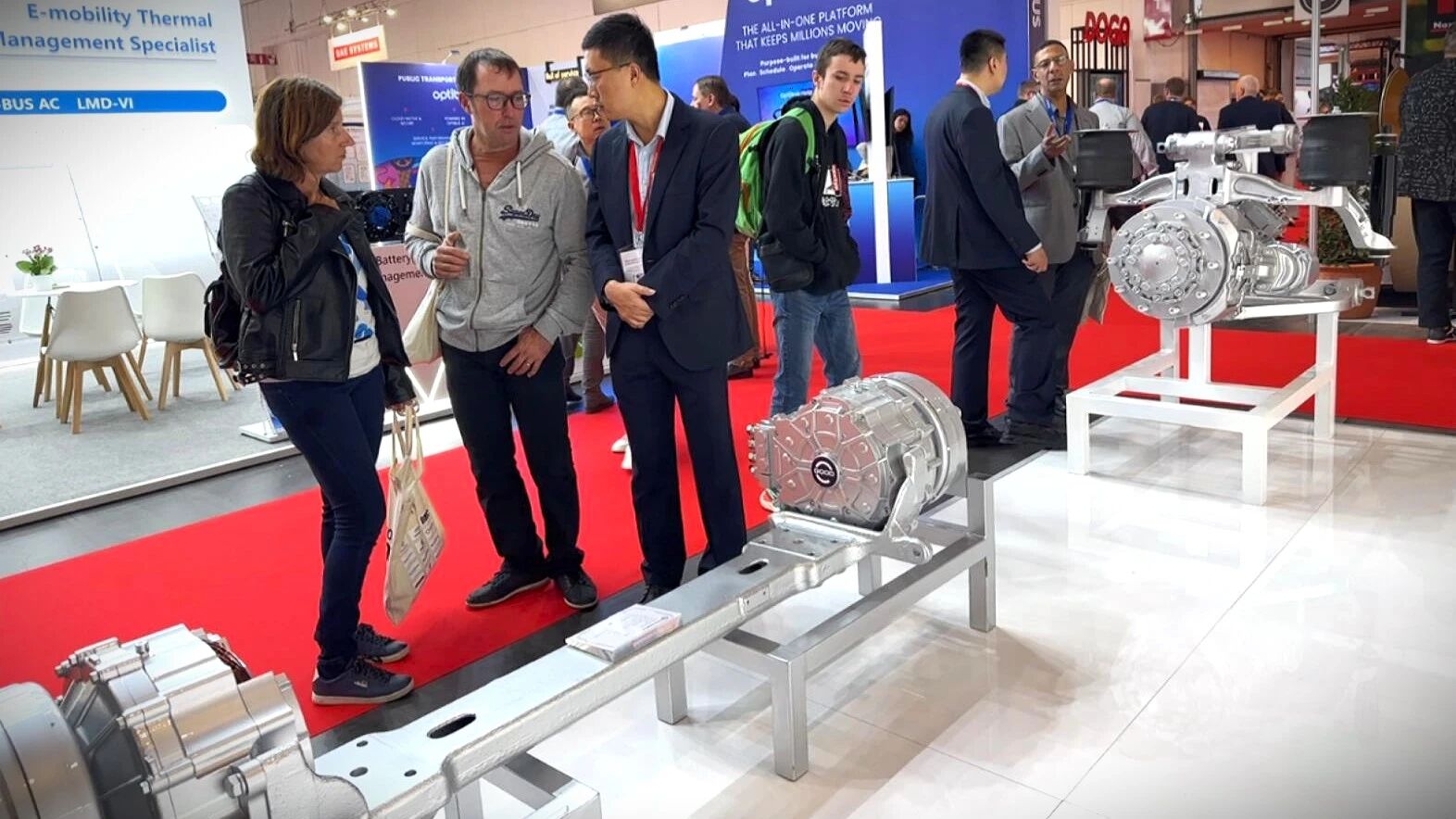 驱动进化 价值升级|盘毂亮相BUSWORLD2025，为全球电动化转型再添核心动力