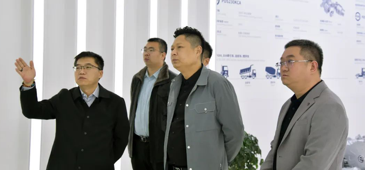 河北财融商贸总经理王国强、詹欣一行调研盘毂动力